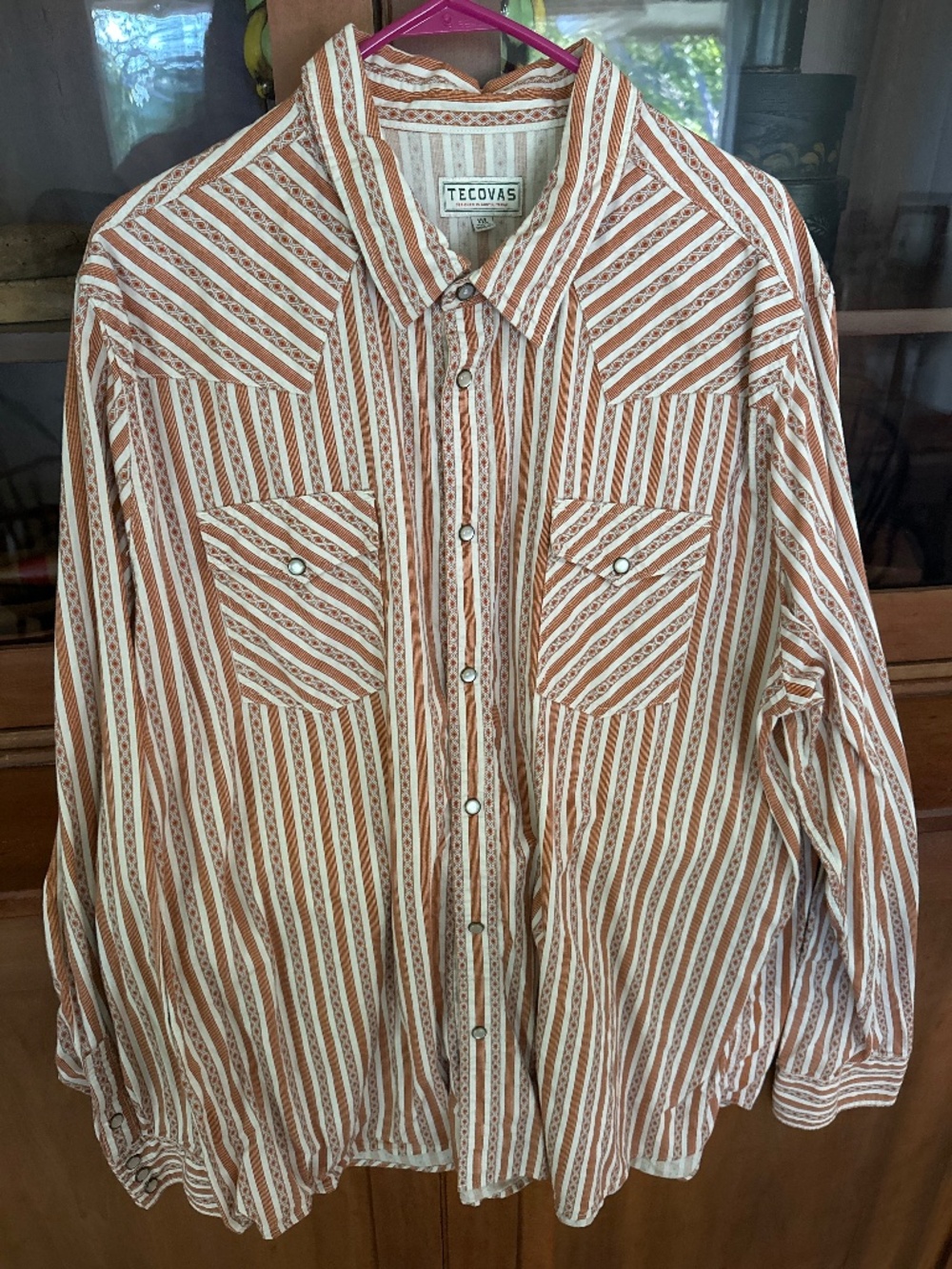 Tecovas Men’s Pearl Snap Button Down Shirt
